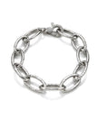 Giovanni Raspini Bracciale Martellato Ovale