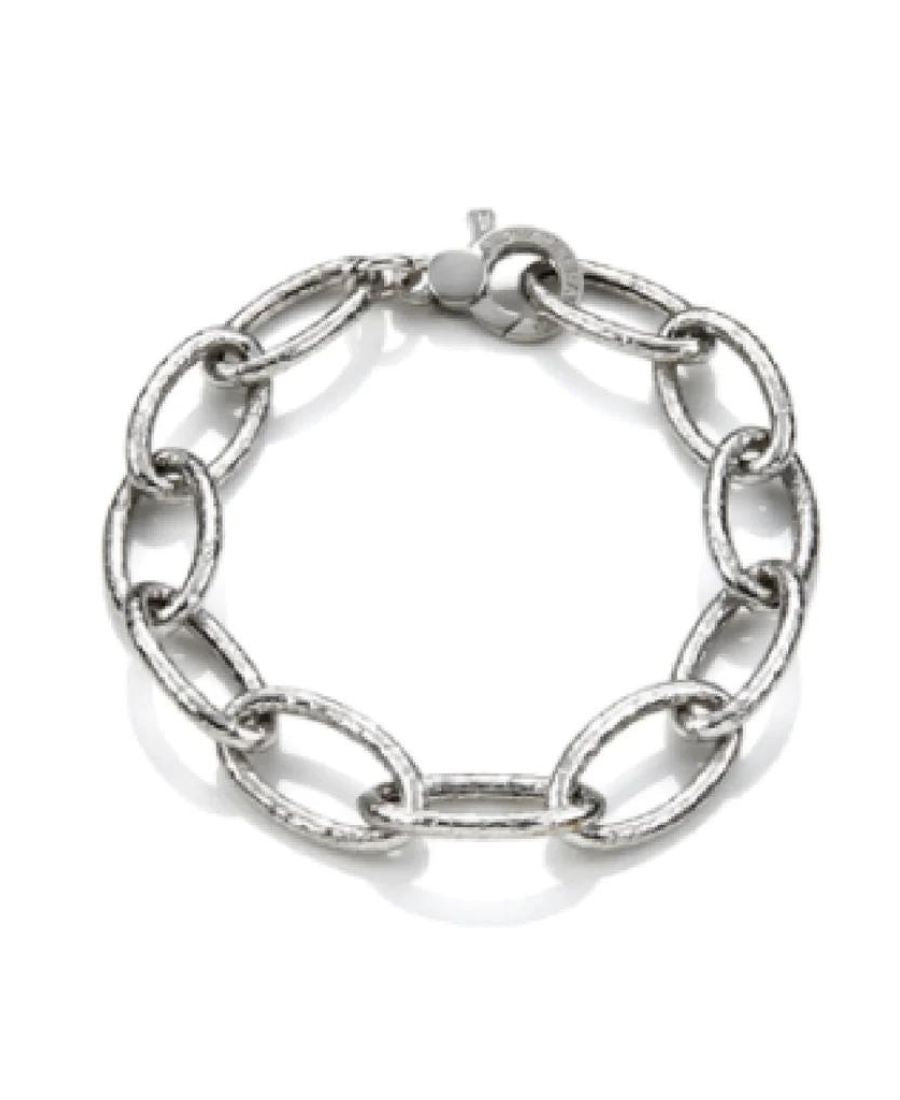 Giovanni Raspini Bracciale Martellato Ovale