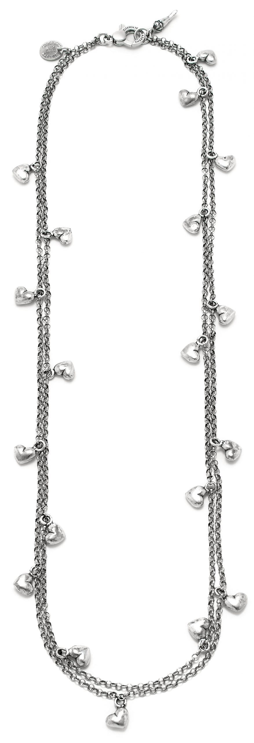Giovanni Raspini Collana/Bracciale Cuoricini