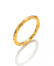 Giovanni Raspini Bracciale Bangle Bambù Dorato