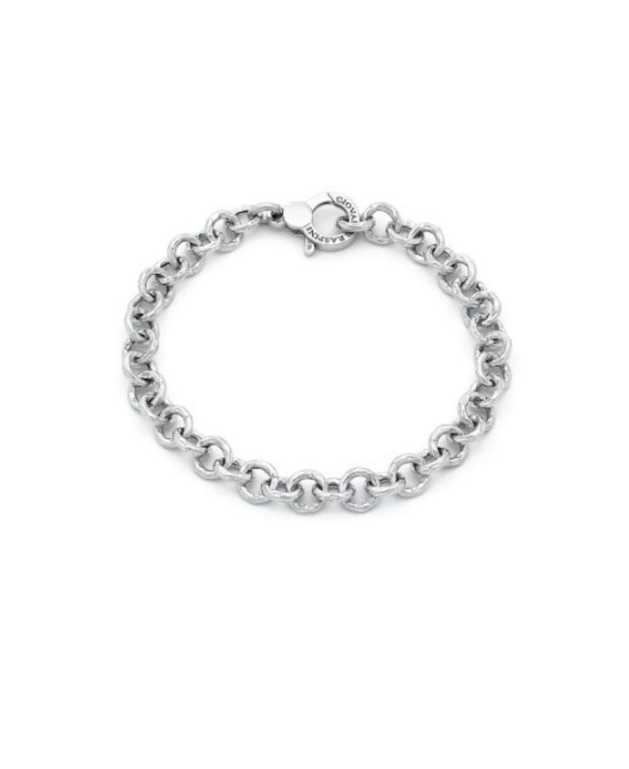Giovanni Raspini Bracciale Maglia Martellata Piccola