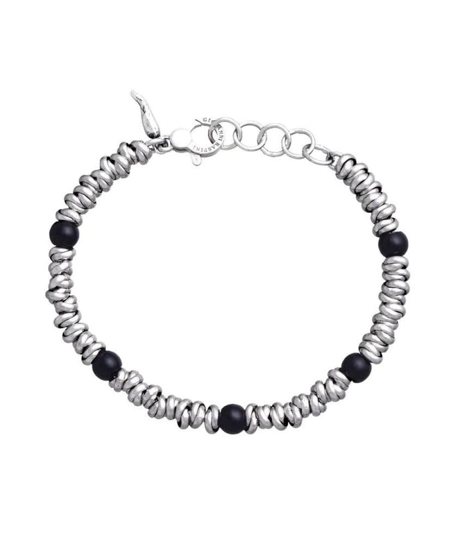Giovanni Raspini Bracciale Nodini E Onice