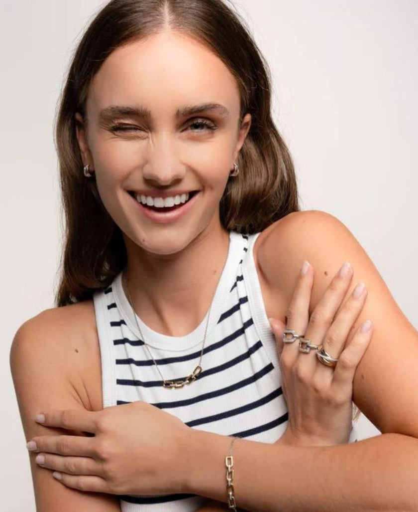 Ti Sento Milano Anello Fascia Bicolor