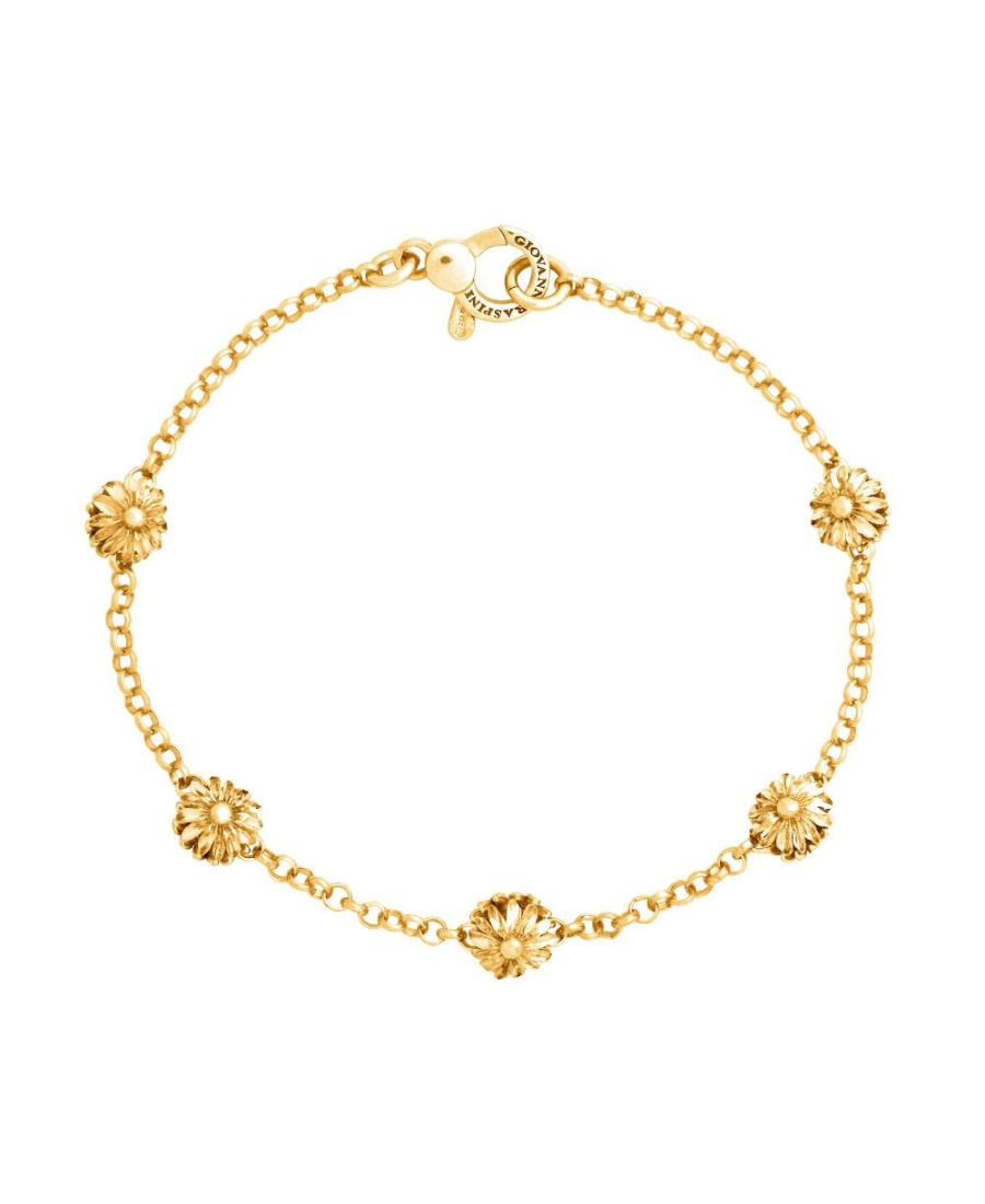 Giovanni Raspini Bracciale Margherita Luce Dorato