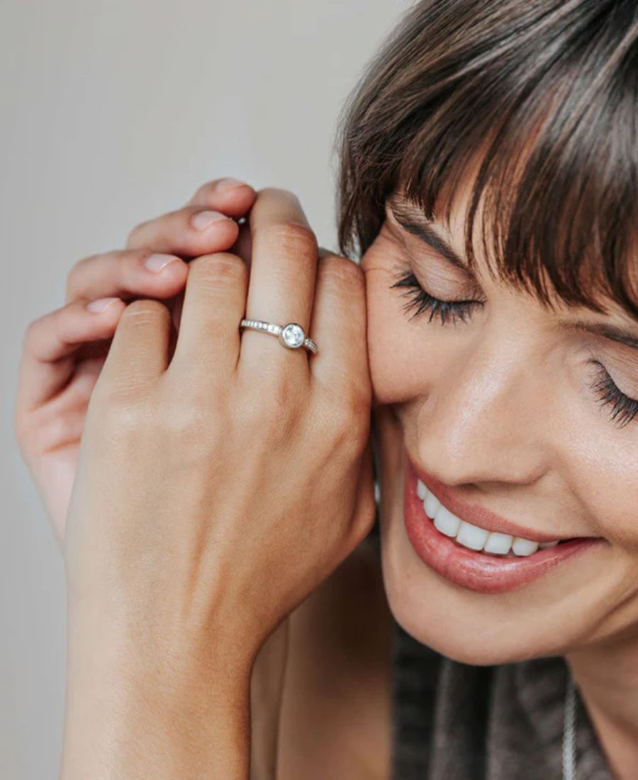 Ti Sento Milano Anello Tipo Solitario