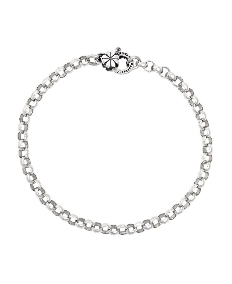Giovanni Raspini Bracciale Rolò Piccolo Chiusura Quadrifoglio