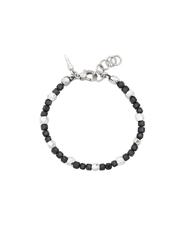 Giovanni Raspini Bracciale Spinello Nero Dadi