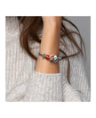 Trollbeads Onice Rosso Rotondo
