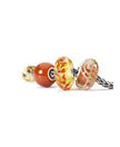 Trollbeads Onice Rosso Rotondo