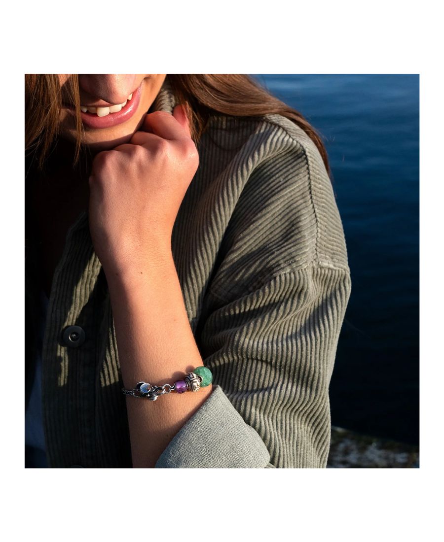 Trollbeads Ametista Rotonda