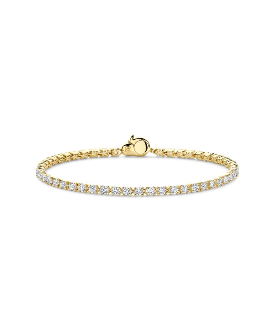 Ti Sento Milano Bracciale Tennis Dorato