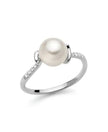 Miluna Anello Perle e Diamanti
