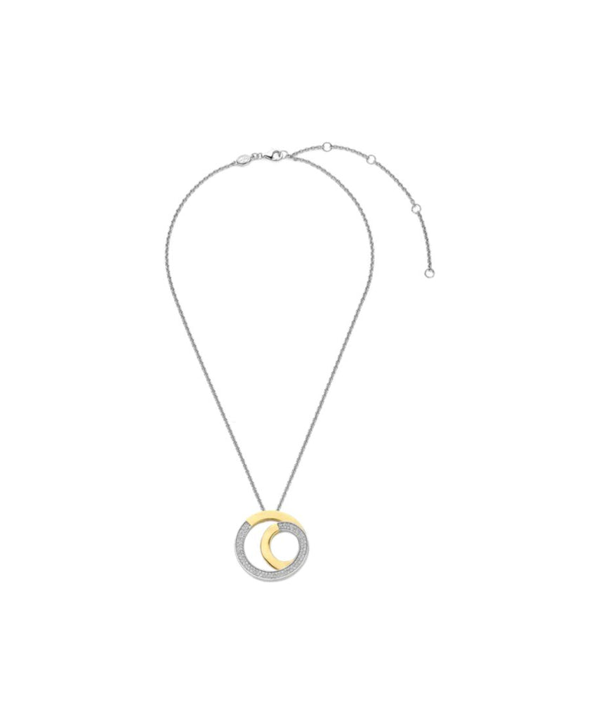 Ti Sento Milano Collana Con Pendente Bicolor