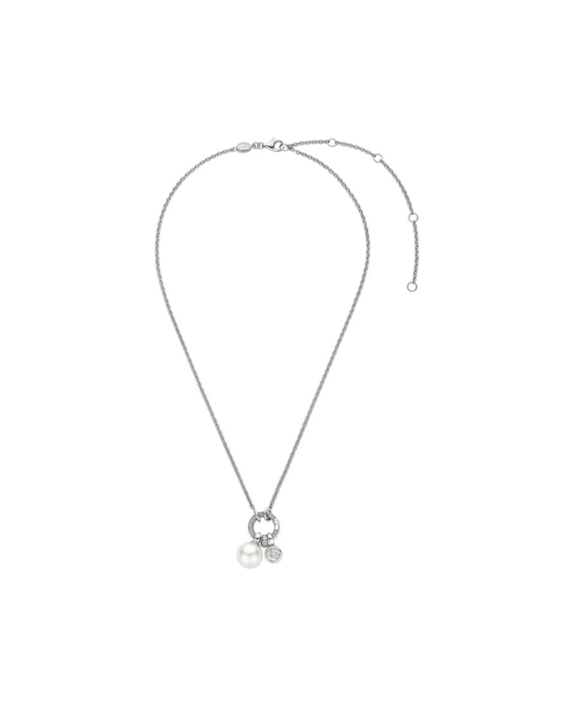 Ti Sento Milano Collana Argento Con Perla