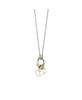Ti Sento Milano Collana Argento Bicolor Con Perla