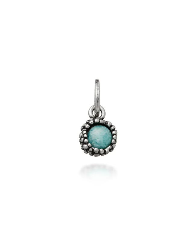 Giovanni Raspini Charm Amazzonite Perlage