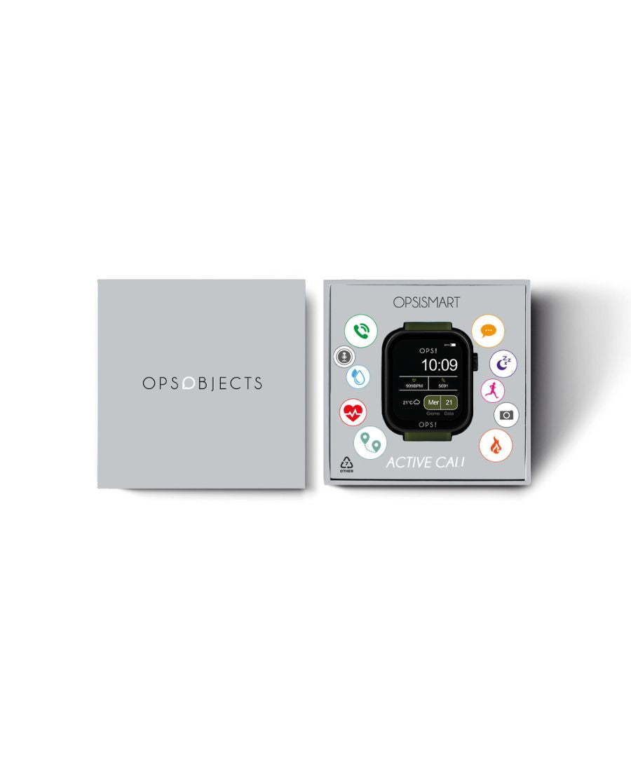 Ops!Smart Watch Active Call Bianco