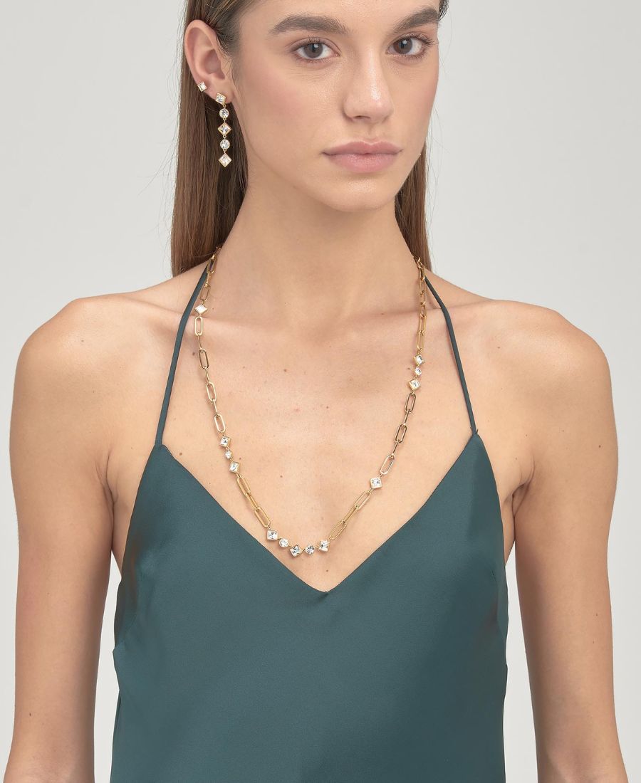 Brosway Collana Emphasis Acciaio Dorato Donna