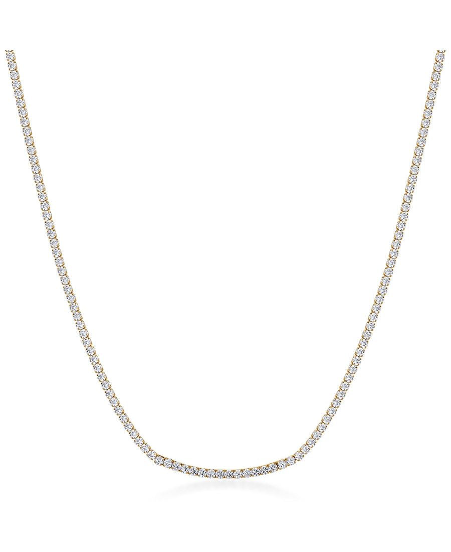 Brosway Collana Tennis Desideri Acciaio Donna Dorato