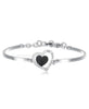Brosway Bracciale Chakra Semirigido Cuore Doppio