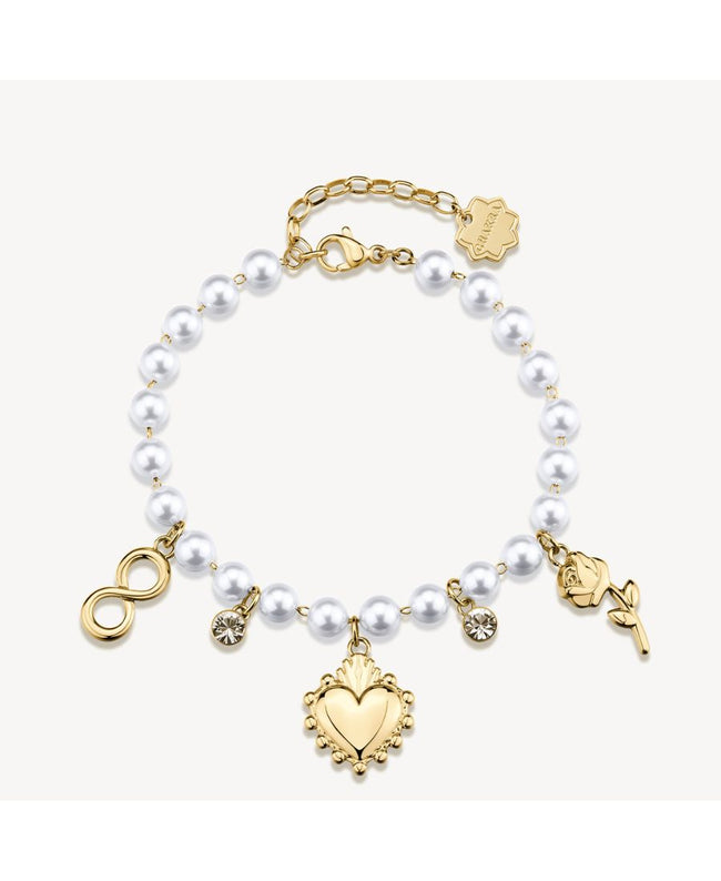 Brosway Bracciale Chakra Amore Acciaio Dorato Donna
