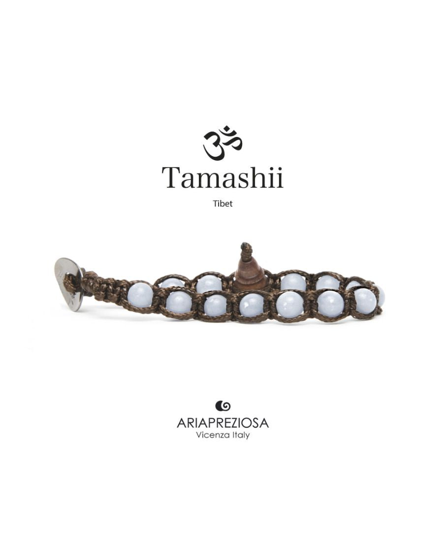 Bracciale Tamashii Angelite Blu  6mm
