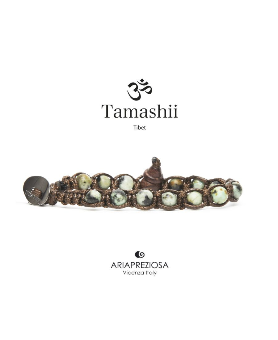 Bracciale Tamashii Turchese Africano 6mm