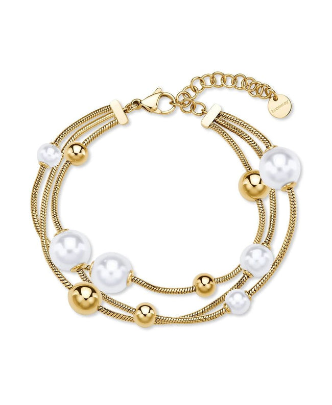 Brosway Bracciale Perfect Acciaio Donna Dorato