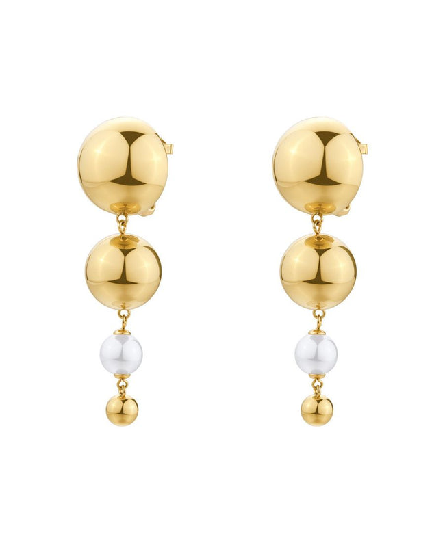 Brosway Orecchini Perfect Acciaio Donna Dorato