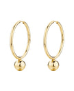 Brosway Orecchini Cerchio Perfect Acciaio Donna Dorato