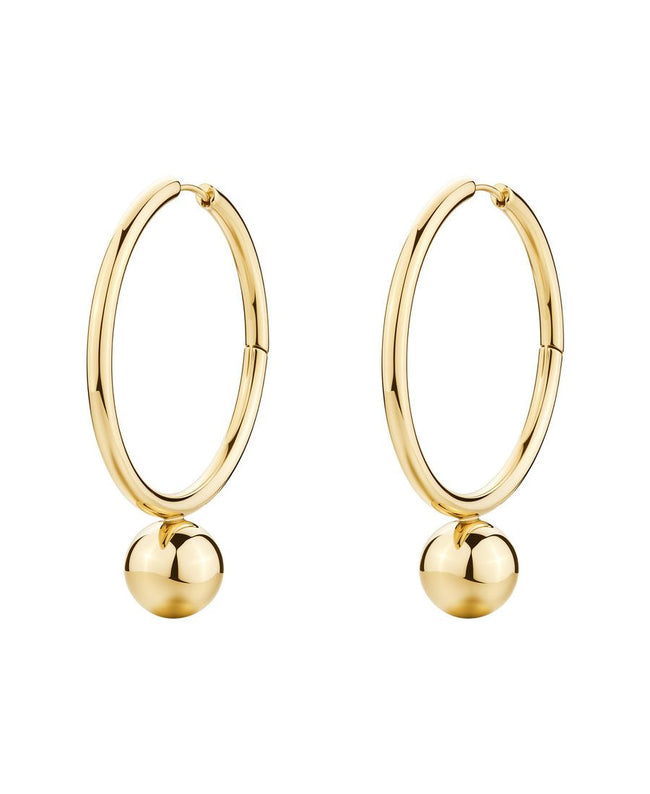 Brosway Orecchini Cerchio Perfect Acciaio Donna Dorato