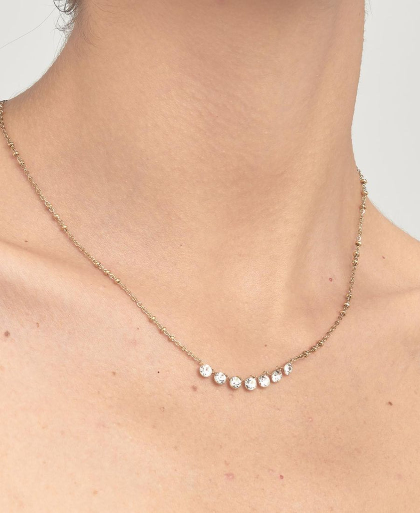 Brosway Collana Symphonia Acciaio Dorato Donna