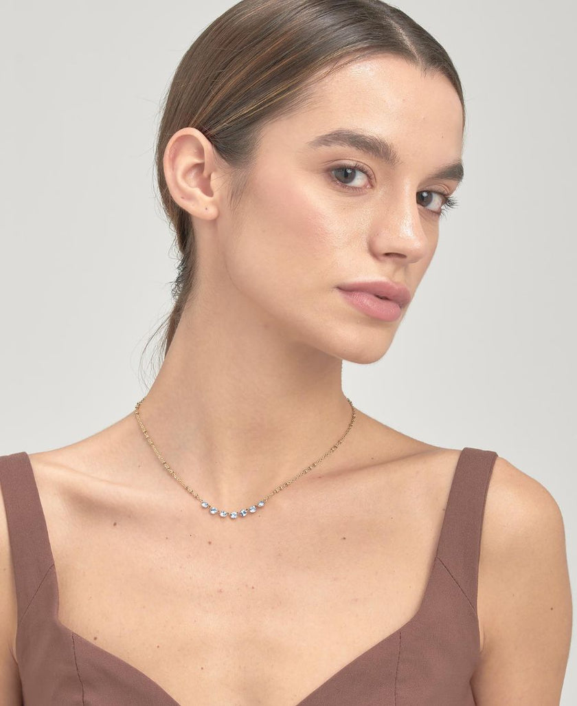 Brosway Collana Symphonia Acciaio Dorato Donna