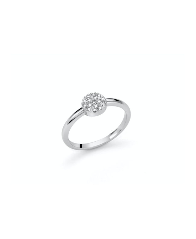 Anello miluna diamante 8 cuori hot sale