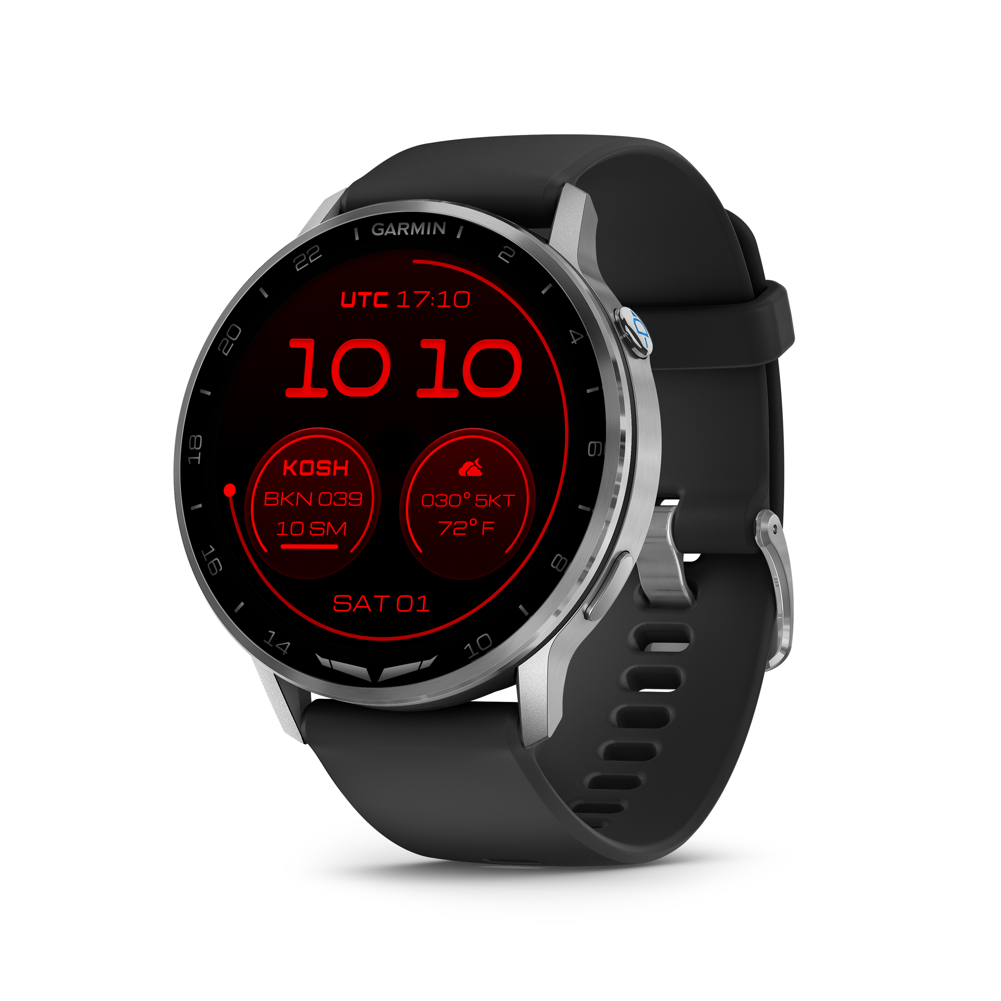 Garmin D2™ Air X15 Argento - Aviator Smartwatch