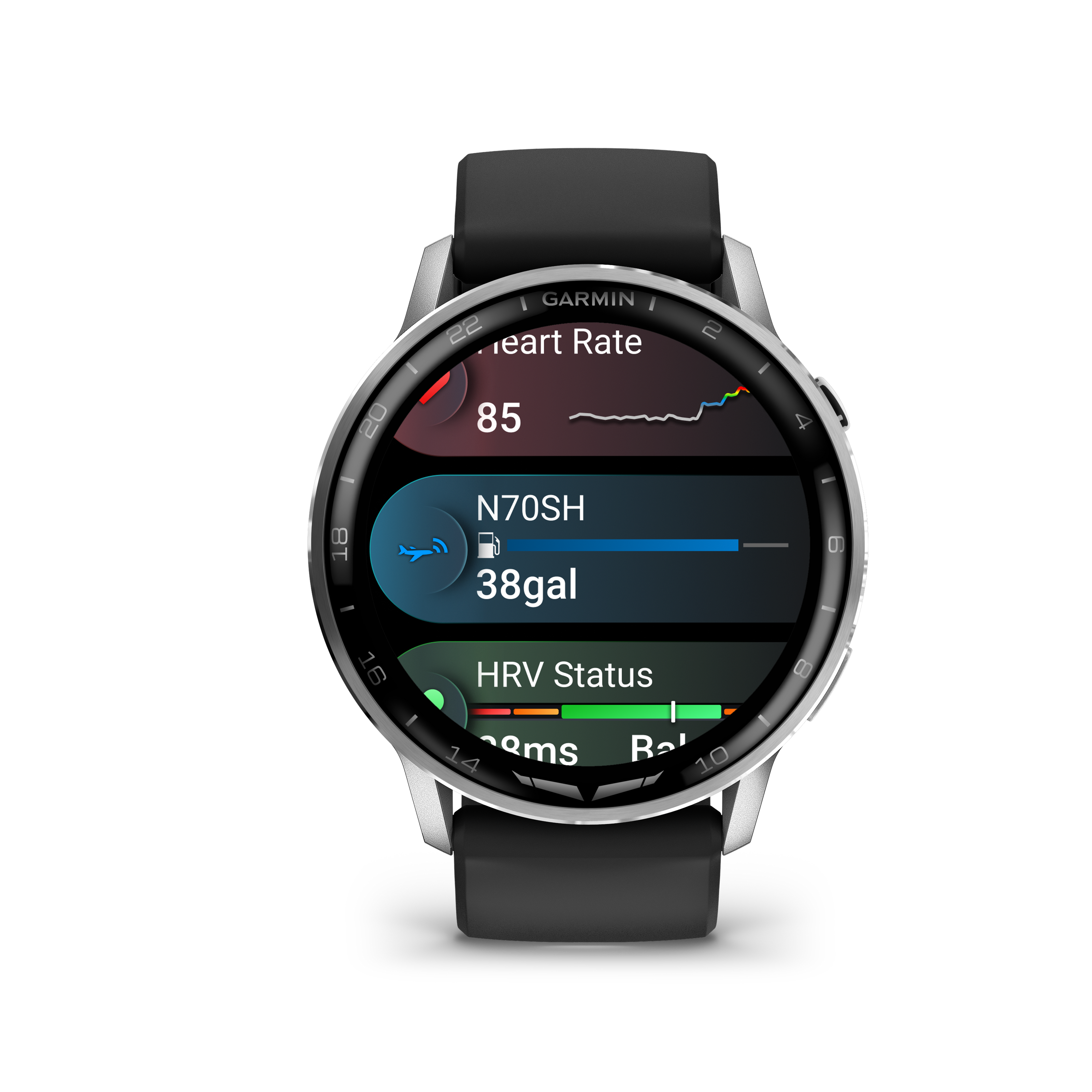 Garmin D2™ Air X15 Argento - Aviator Smartwatch