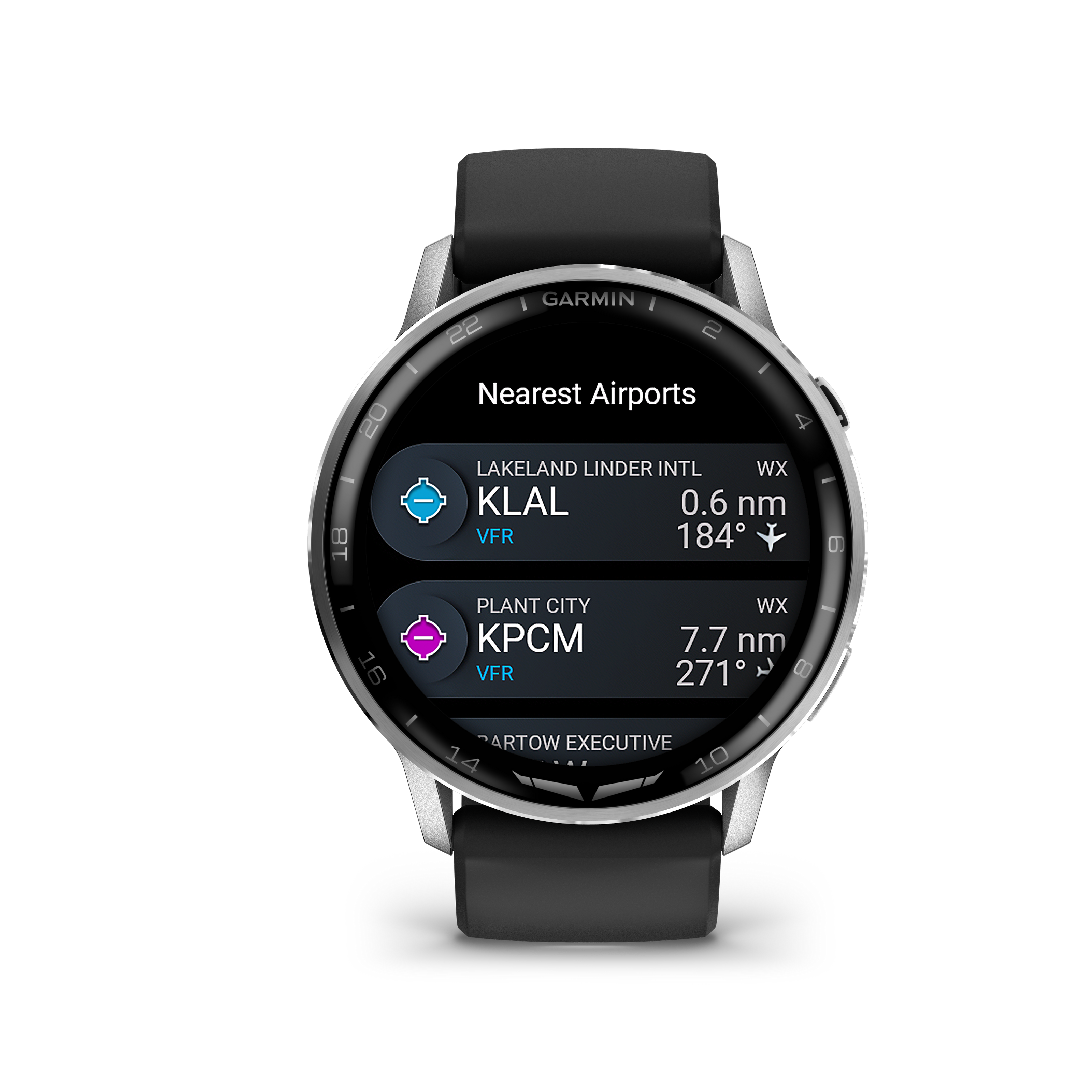 Garmin D2™ Air X15 Argento - Aviator Smartwatch