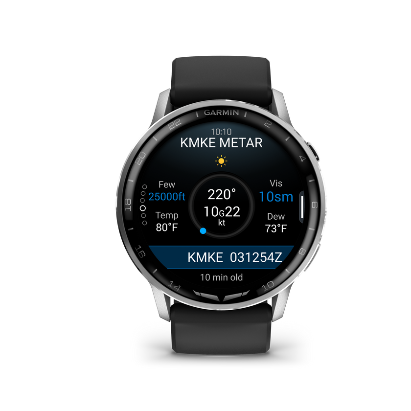 Garmin D2™ Air X15 Argento - Aviator Smartwatch