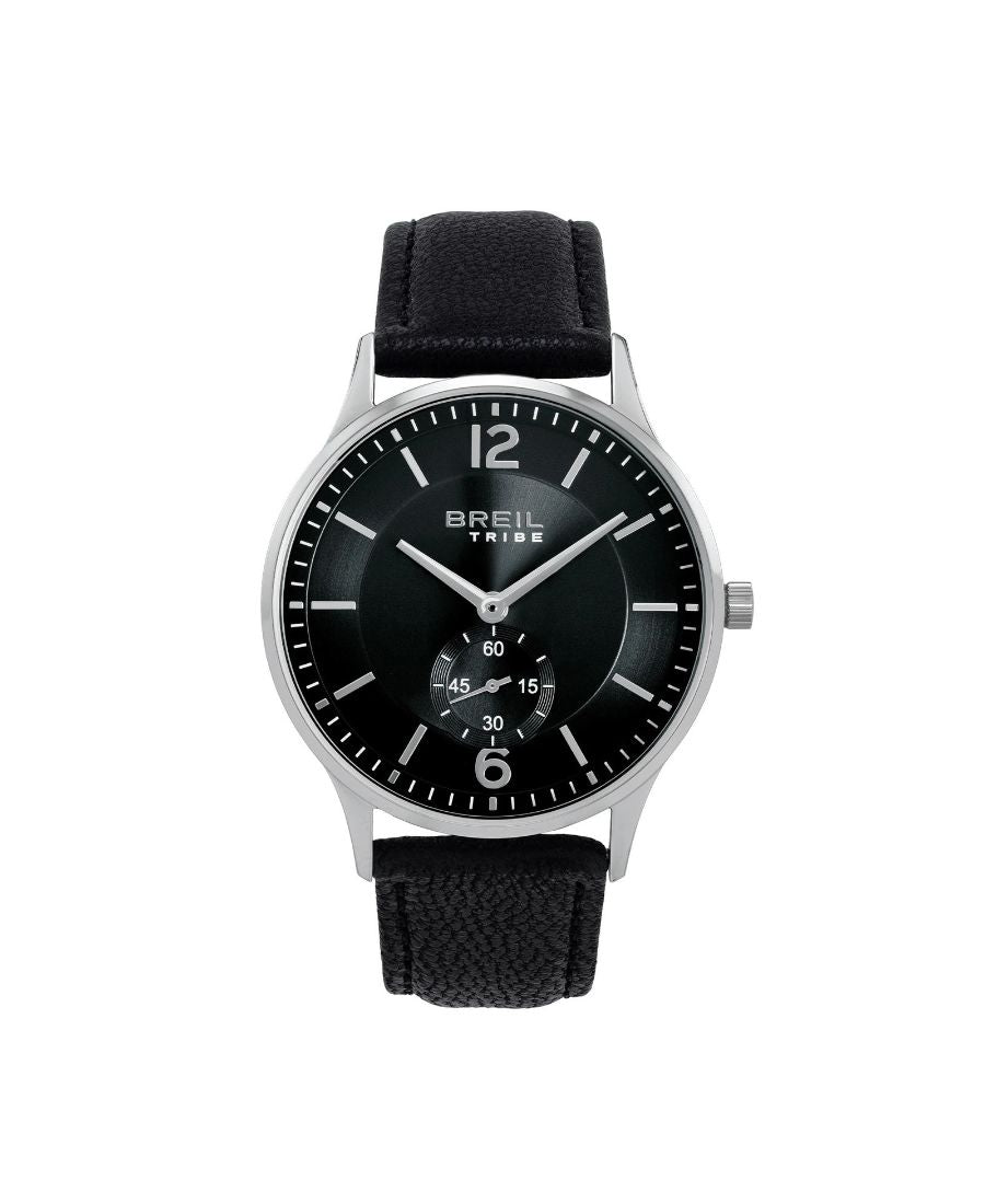 Breil Tribe Orologio Belmont Uomo Pelle Nero