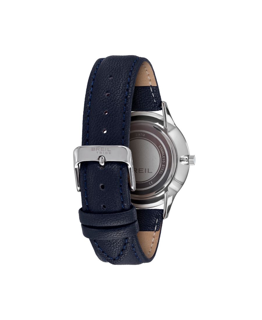 Breil Tribe Orologio Belmont Uomo Pelle Blu