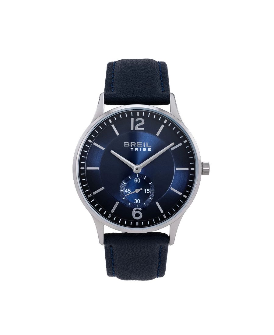 Breil Tribe Orologio Belmont Uomo Pelle Blu