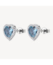 Brosway Orecchini Argento Fancy Cuore Celesti
