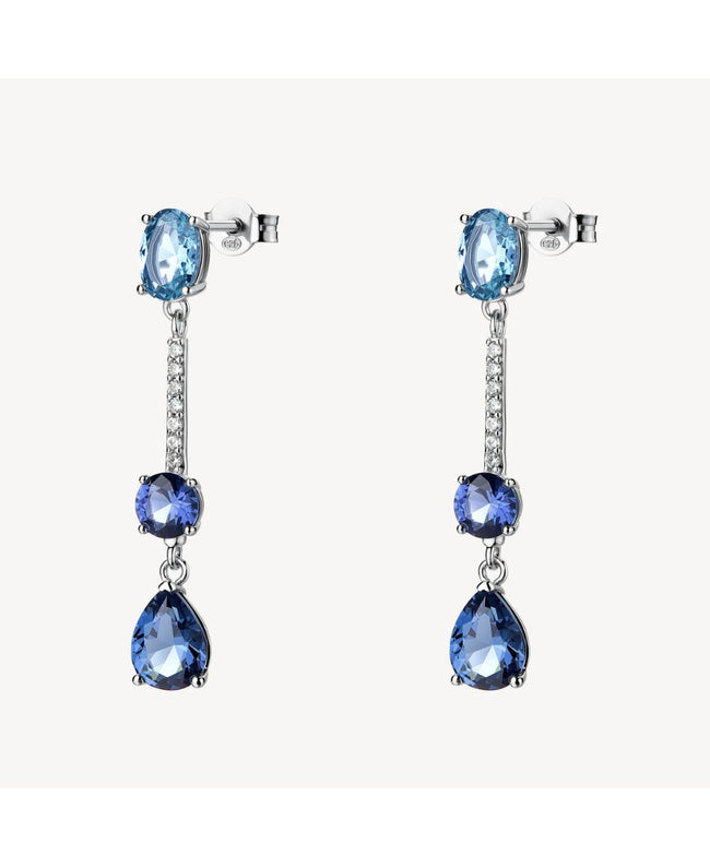 Brosway Orecchini Argento Fancy Blu
