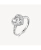 Brosway Anello Argento Fancy Cuore Bianco