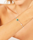 Brosway Bracciale Argento Fancy Cuore Verde