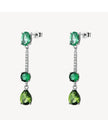 Brosway Orecchini Argento Fancy Verde