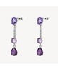 Brosway Orecchini Argento Fancy Viola
