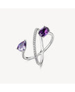 Brosway Anello Argento Fancy Viola