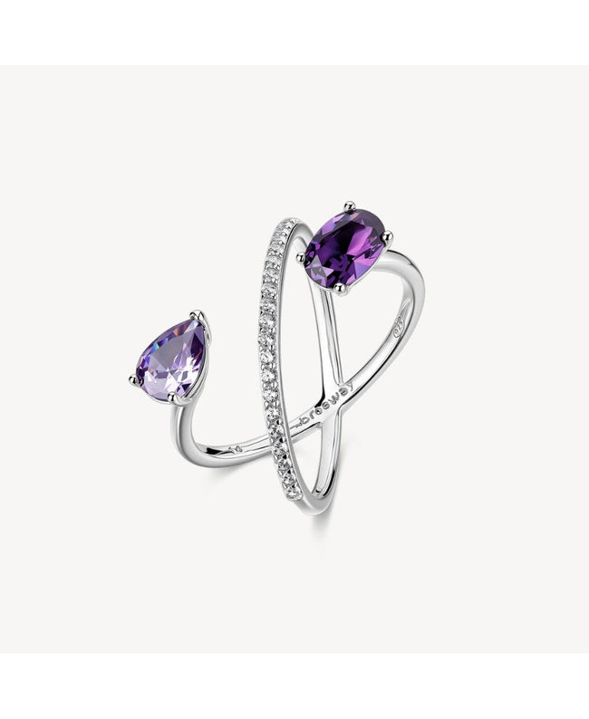 Brosway Anello Argento Fancy Viola