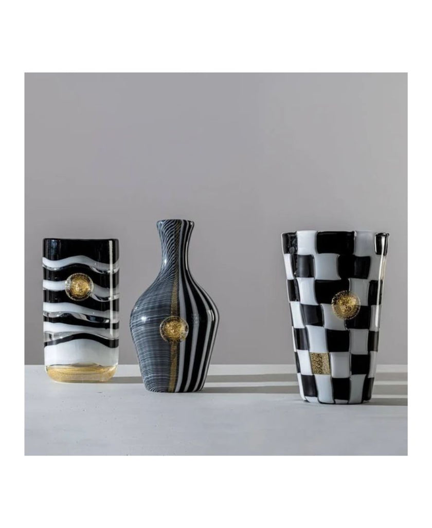 Venini Vaso Versace Gessato